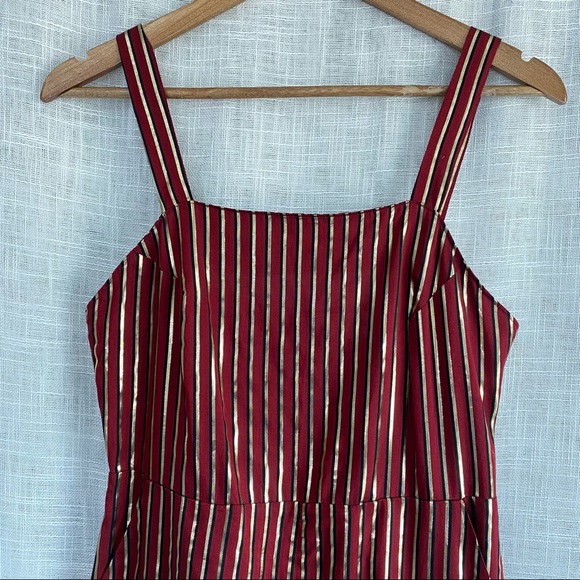 Show Me Your Mumu Striped Yvonne Metallic Jumpsuit - Picture 5 of 12